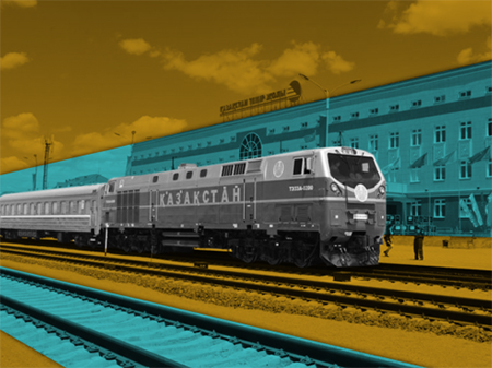 Международные железнодорожные грузоперевозки Казахстан